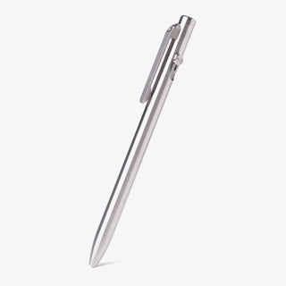 Tactile Turn - Slim Bolt Action Pen (Titanium)