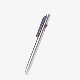 Tactile Turn - Slim Bolt Action Pen (Titanium)