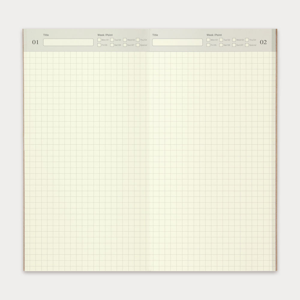 TRAVELER'S COMPANY - 005 Free Diary Refill TRAVELER'S notebook-KOHEZI