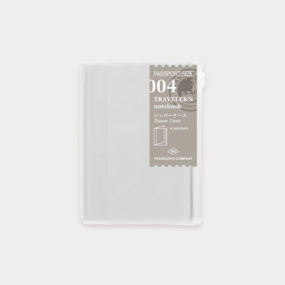 TRAVELER'S COMPANY - 004 Zipper Case Refill TRAVELER'S notebook (Passport Size)-KOHEZI