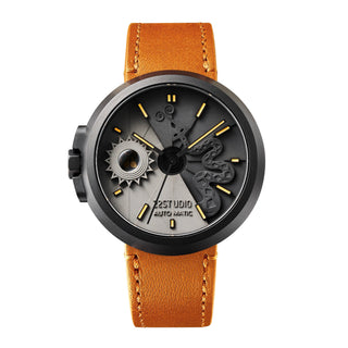 22STUDIO - 4D Concrete Watch Automatic 45mm Snake Edition Night - KOHEZI