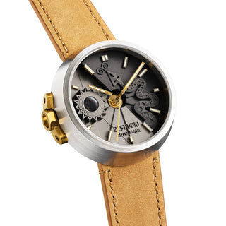 22STUDIO - 4D Concrete Watch Automatic 45mm Snake Edition Twilight - KOHEZI