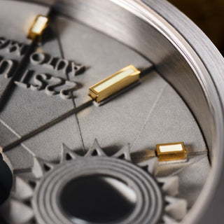 22STUDIO - 4D Concrete Watch Automatic 45mm Snake Edition Twilight - KOHEZI