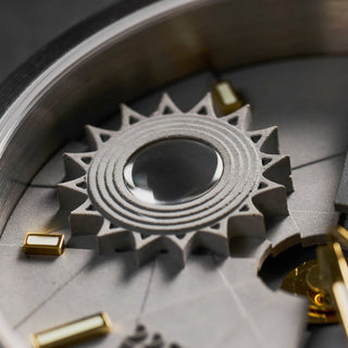 22STUDIO - 4D Concrete Watch Automatic 45mm Snake Edition Twilight - KOHEZI