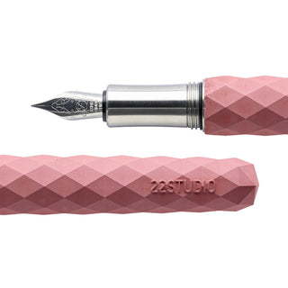 22STUDIO - Polygon Fountain Pen (Blossom Pink) - KOHEZI