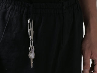 Drilling Lab - Anonymous Key Chain|AN-A02|Matte Steel