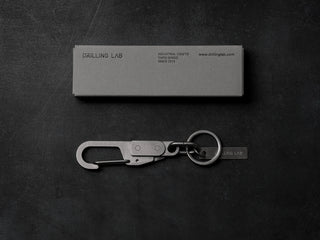 Drilling Lab - Anonymous Key Chain|AN-A02|Matte Steel