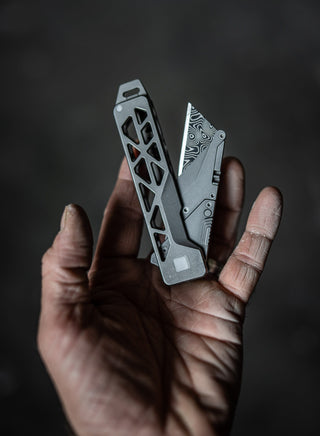 Exceed Designs - TiRant ULTRA Short-Length Pry Bar Backspacer (Stonewashed 6AL-4V Titanium)