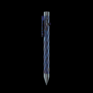 Inventery - Bolt Action Pen v.03 Twister Titanium Damascus (Special Edition)
