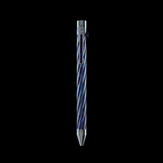 Inventery - Bolt Action Pen v.03 Twister Titanium Damascus (Special Edition)