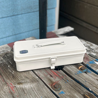 TOYO STEEL - Trunk Shape Toolbox T-320 W (White)