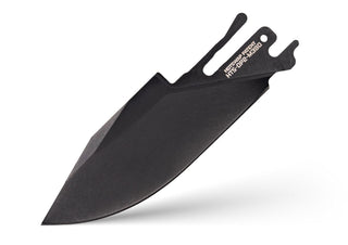 Exceed Designs - TiRant ULTRA HotSwap™ Drop Point Blade Replacement (Jet-Black EXTRA THICK 2.5mm M390 Tempered 61-62+ HRC)