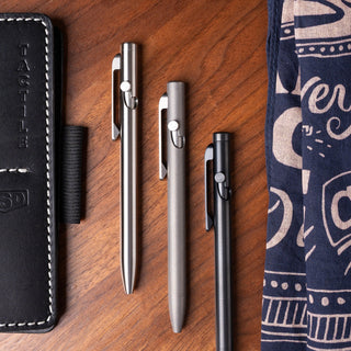 Tactile Turn - Titanium Slim Bolt Action Pen (DLC)