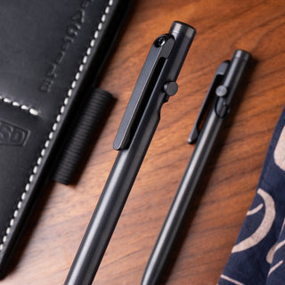 Tactile Turn - Titanium Slim Bolt Action Pen (DLC)