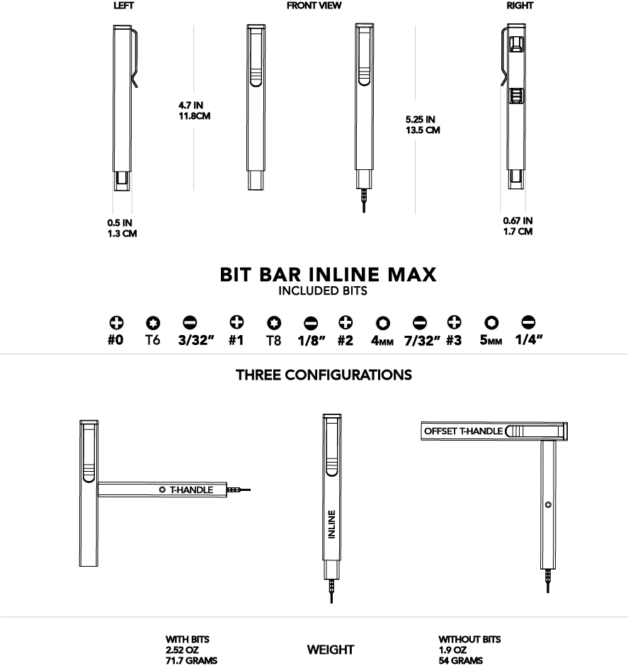 Big Idea Design - Bit Bar Inline Max-KOHEZI