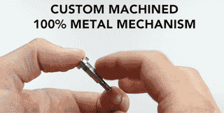 Big Idea Design - Brass & Copper Click EDC Pen