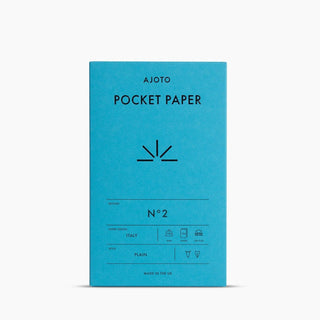 Ajoto - Nº2 Pocket Paper Notebook - KOHEZI