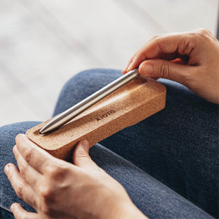 Ajoto - The Pen (Aluminium Natural Brushed) - KOHEZI