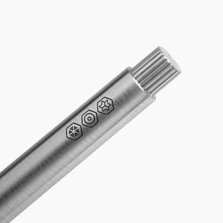 Ajoto - The Pen (Stainless Steel Mosaic Grip) - KOHEZI