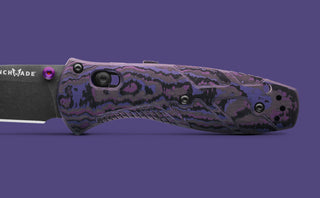 Benchmade - Mini Barrage® (Purple Haze | Drop - Point) - KOHEZI