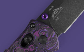 Benchmade - Mini Barrage® (Purple Haze | Drop - Point) - KOHEZI