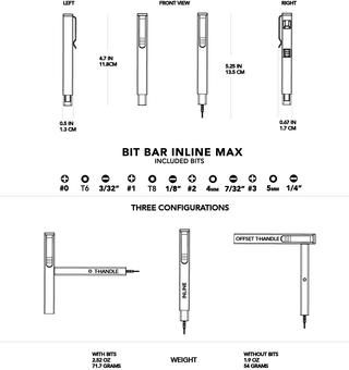 Big Idea Design - Bit Bar Inline Max - KOHEZI