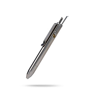 Big Idea Design - The Lil Sancho Bolt Action Pen, built-in tweezers and a toothpick! - KOHEZI