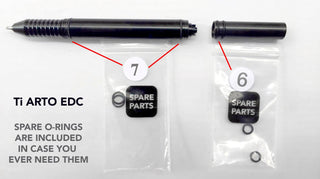 Big Idea Design - Ti Arto EDC (The Ultimate Refill Friendly Everyday Carry Pen) - KOHEZI