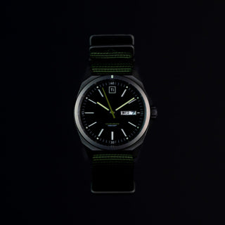 Big Idea Design - Ti Field Watch / Solar Driven / Stonewashed - KOHEZI
