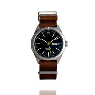 Big Idea Design - Ti Field Watch / Solar Driven / Stonewashed - KOHEZI