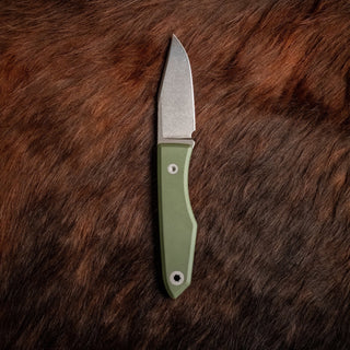 Big Idea Design - Ti Lookout Fixed Blade Green Cerakote (Limited Release) - KOHEZI