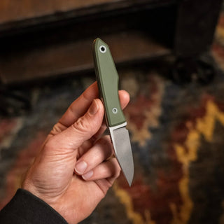 Big Idea Design - Ti Lookout Fixed Blade Green Cerakote (Limited Release) - KOHEZI
