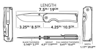 Big Idea Design - Ti Pocket Knife II - KOHEZI