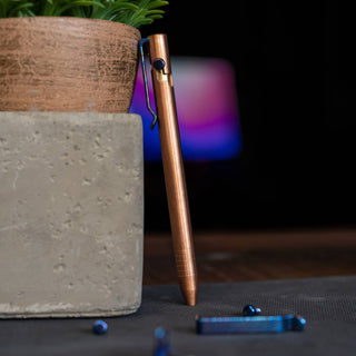 Big Idea Design - Titanium Damascus CNC Milled Pocket Clip - KOHEZI