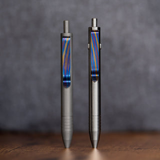 Big Idea Design - Titanium Damascus Pen Clip - KOHEZI