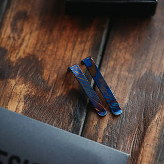 Big Idea Design - Titanium Damascus Pen Clip - KOHEZI