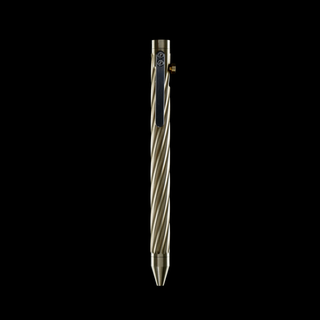 Inventery - Bolt Action Pen v.03 Twister (Brass)