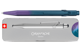 Caran d'Ache - 849™ CLAIM YOUR STYLE Purple Ocean Ballpoint Pen (Special Edition) - KOHEZI