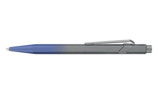 Caran d'Ache - 849™ CLAIM YOUR STYLE Stormy Blue Ballpoint Pen (Special Edition) - KOHEZI