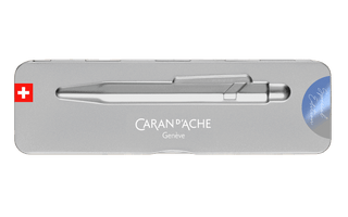 Caran d'Ache - 849™ CLAIM YOUR STYLE Stormy Blue Ballpoint Pen (Special Edition) - KOHEZI