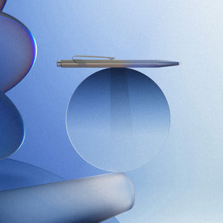 Caran d'Ache - 849™ CLAIM YOUR STYLE Stormy Blue Ballpoint Pen (Special Edition) - KOHEZI