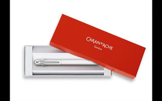Caran d'Ache - Fountain Pen 849™ Metal White - KOHEZI