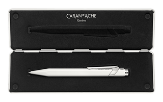 Caran d'Ache - Roller Pen 849™, White with etui - KOHEZI
