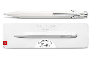 Caran d'Ache - Roller Pen 849™, White with etui - KOHEZI