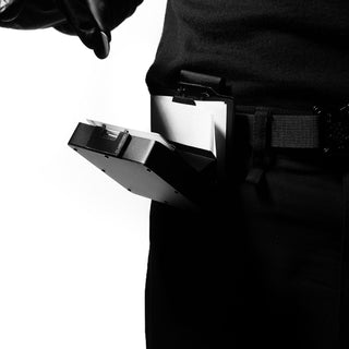 Claustrum - Belt Wallet (Black Out Finish) - KOHEZI