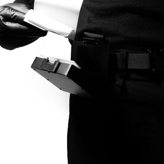 Claustrum - Belt Wallet (Black Out Finish) - KOHEZI