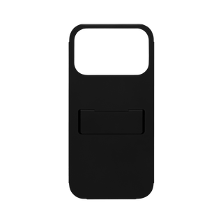 Claustrum - Flap Iphone Case + Stand (Black Matte Finish) - KOHEZI