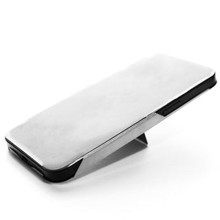 Claustrum - Flap Iphone Case + Stand (Black Matte Finish) - KOHEZI