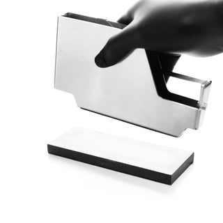 Claustrum - Magnetic Tape Dispenser Base Plate (Black Leather) - KOHEZI