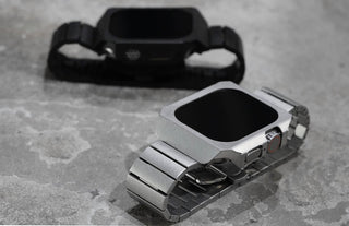 Claustrum - Persona Apple Watch Frame (Stainless Steel Polish + Silver Coating Finish) - KOHEZI